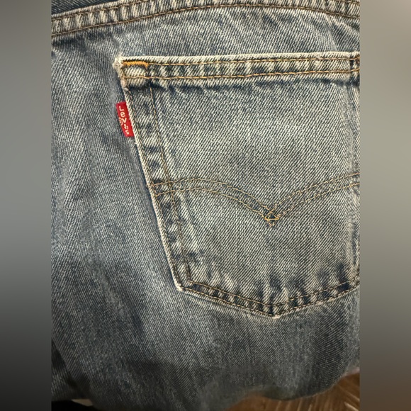 Levi's Light Blue Straight Men's Jeans - Picture 5 of 10